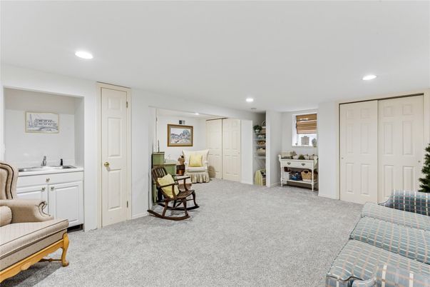 Home Office, Interior, Recessed Lighting