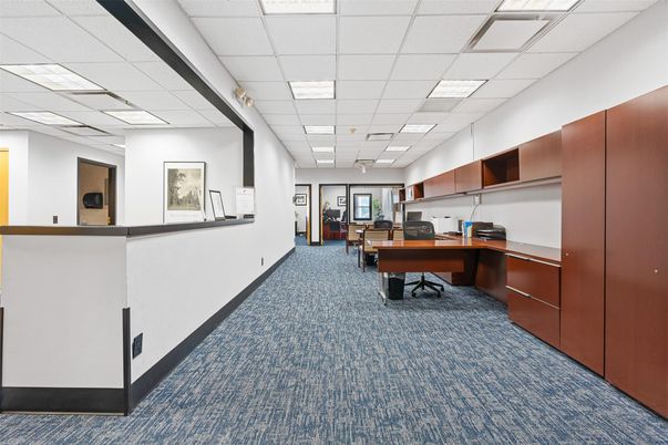 Home Office, Interior, Recessed Lighting