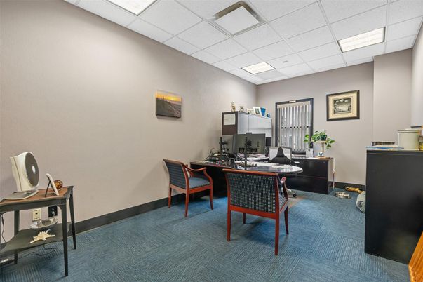 Home Office, Interior, Recessed Lighting