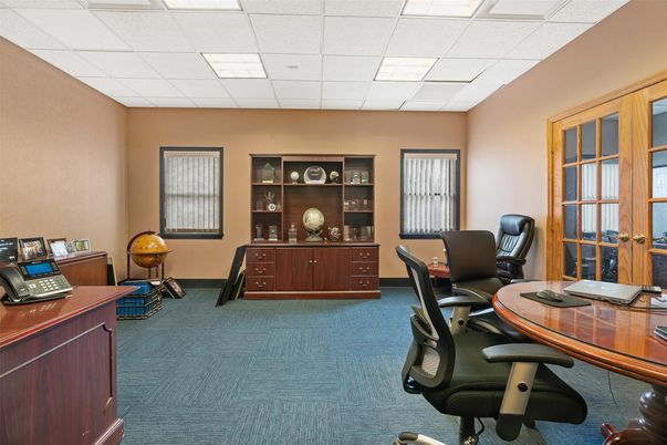 Home Office, Interior, Recessed Lighting
