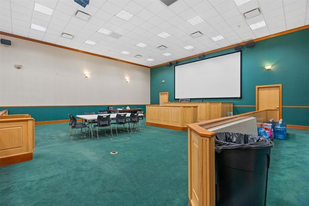 Dining room, Interior, Projection Screen