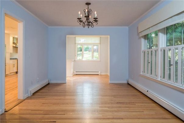 Chandelier, Empty room, Interior, Wood Texture Flooring