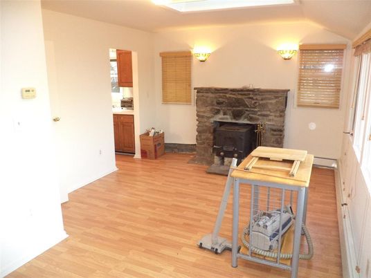 Fireplace, Interior, Wood Texture Flooring