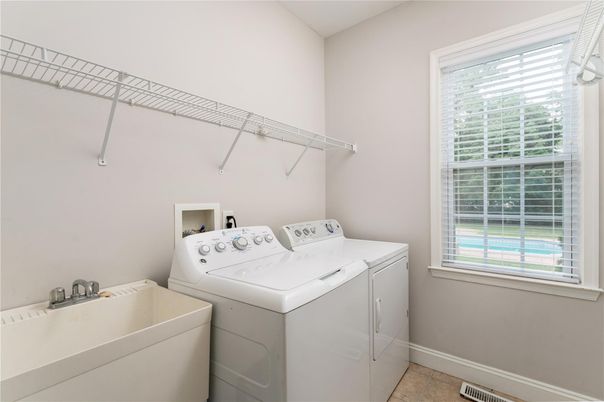 Interior, Washer