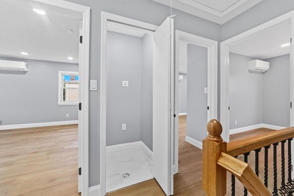 Interior, Marble, Recessed Lighting, Wood Texture Flooring