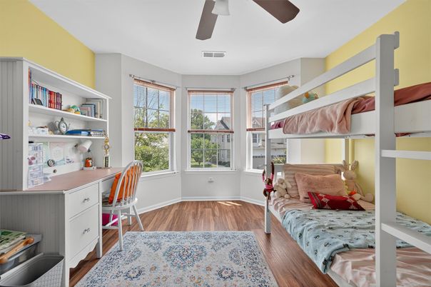 Bedroom, Home Office, Interior, Wood Texture Flooring