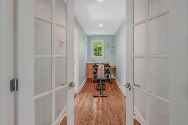 Interior, Recessed Lighting, Wood Texture Flooring