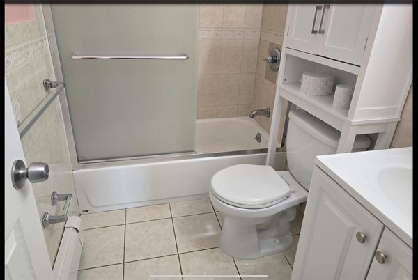 Bathroom, Glass Shower, Interior