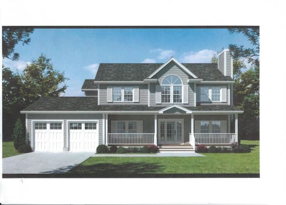 Attached, Exterior, Facade, Farmhouse