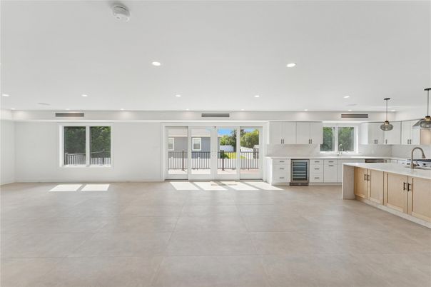 Interior, Kitchen, Pendant Lights, Recessed Lighting