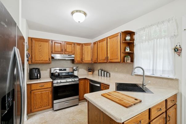 Interior, Kitchen, Stainless Steel Appliances