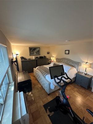 Bedroom, Fitness Equipment, Interior, Wood Texture Flooring