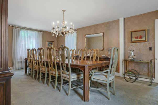 Chandelier, Dining room, Interior