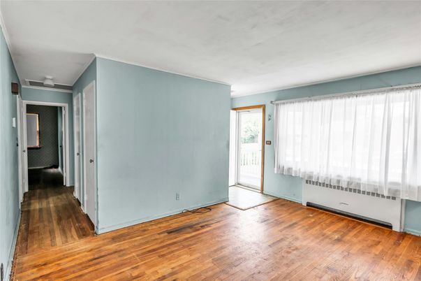 Empty room, Interior, Wood Texture Flooring