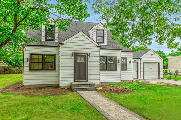 Backyard, Detached Garage, Exterior, Facade, Cape Cod