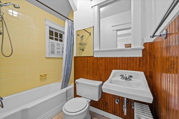 Bathroom, Interior, Wooden Walls