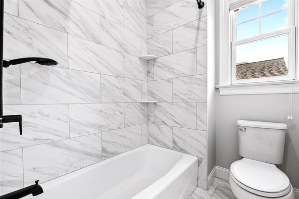 Bathroom, Interior, Marble Walls
