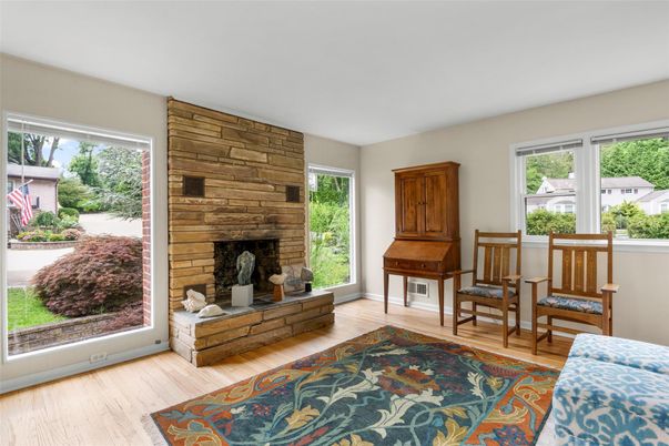 Fireplace, Interior, Wood Texture Flooring, Wooden Walls