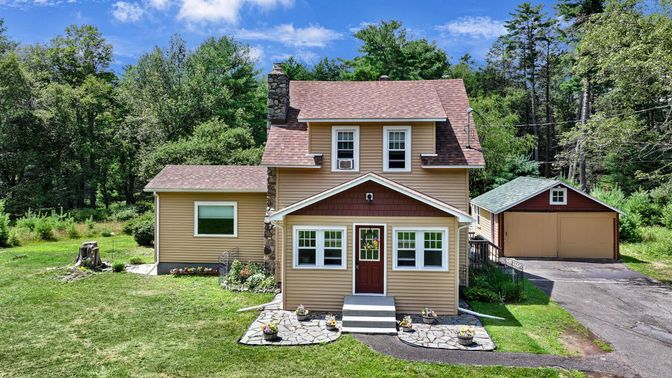 Detached Garage, Exterior, Facade, Cape Cod