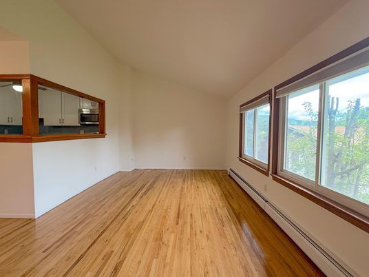 Empty room, Interior, Wood Texture Flooring