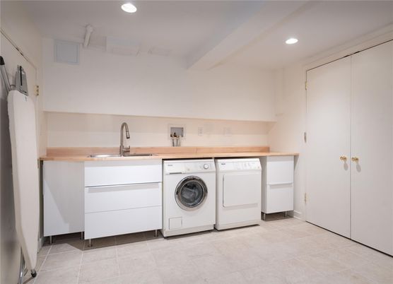 Interior, Recessed Lighting, Washer