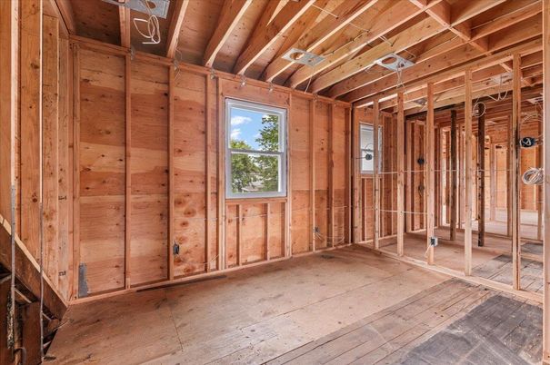Empty room, Interior, Wooden Beams, Wooden Ceilings, Wood Texture Flooring, Wooden Walls