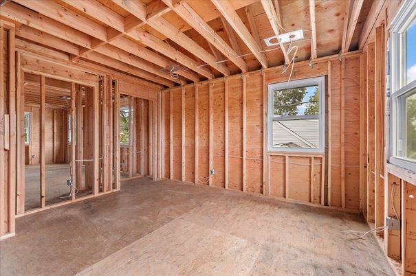 Empty room, Interior, Wooden Beams, Wooden Ceilings, Wooden Walls