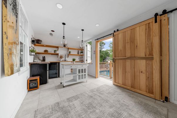 Interior, Kitchen, Pendant Lights, Recessed Lighting
