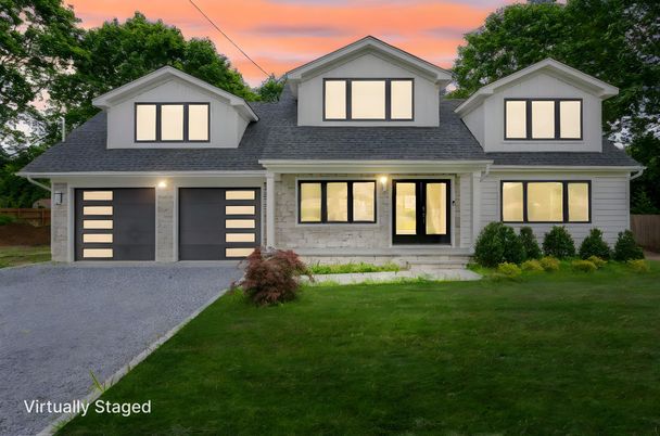 Attached, Exterior, Facade, Farmhouse