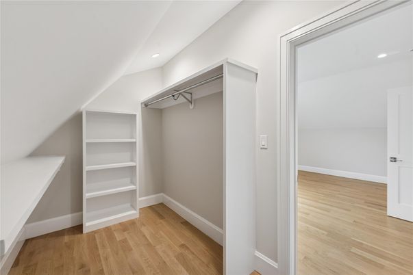 Interior, Recessed Lighting, Walk-in Closets, Wood Texture Flooring