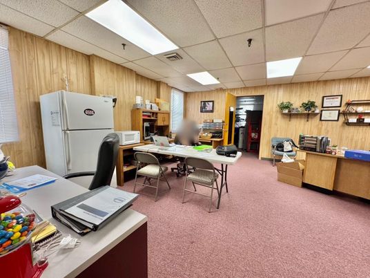 Home Office, Interior, Wooden Walls