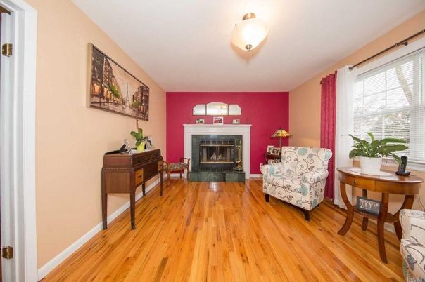 Fireplace, Interior, Wood Texture Flooring