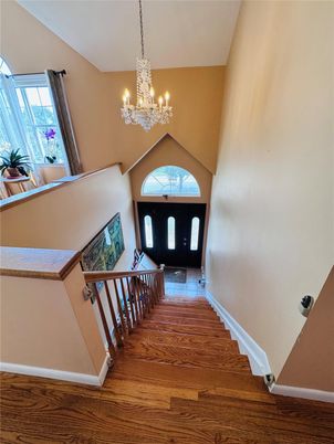 Chandelier, Interior, Wood Texture Flooring