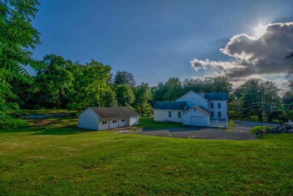 Backyard, Detached Garage, Exterior