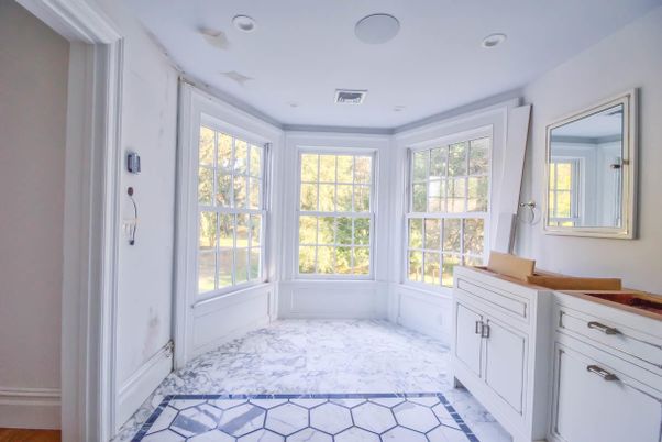 Interior, Marble, Recessed Lighting