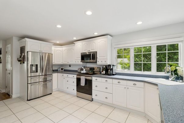 Interior, Kitchen, Recessed Lighting, Stainless Steel Appliances