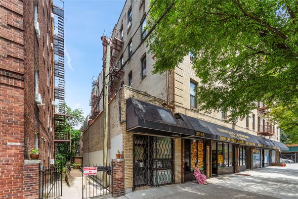 Exterior, Facade, Brick Facade, Condo Building