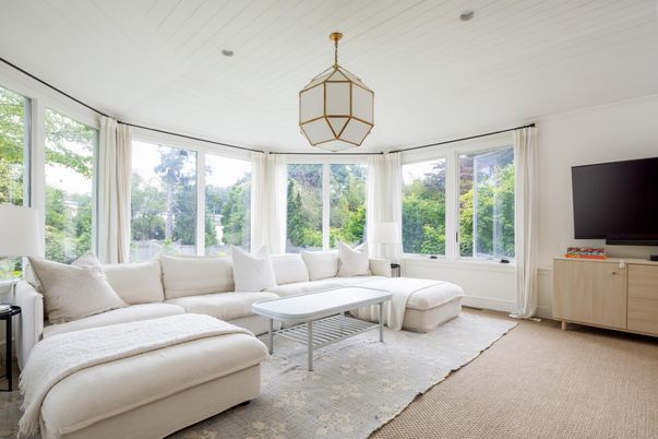 Interior, Living room, Pendant Lights, Sun Room