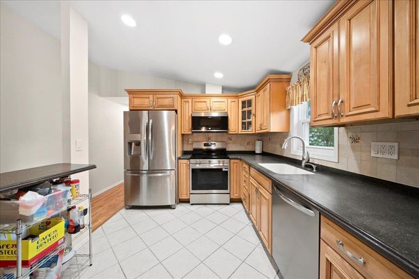 Interior, Kitchen, Recessed Lighting, Stainless Steel Appliances