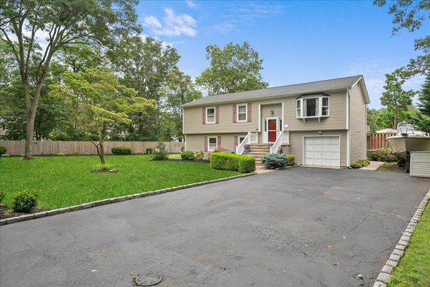 Attached, Backyard, Exterior, Facade, Raised Ranch