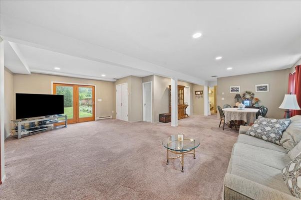 Home Office, Interior, Living room, Recessed Lighting