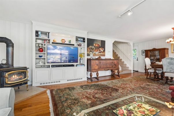 Chandelier, Fireplace, Interior, Wood Texture Flooring