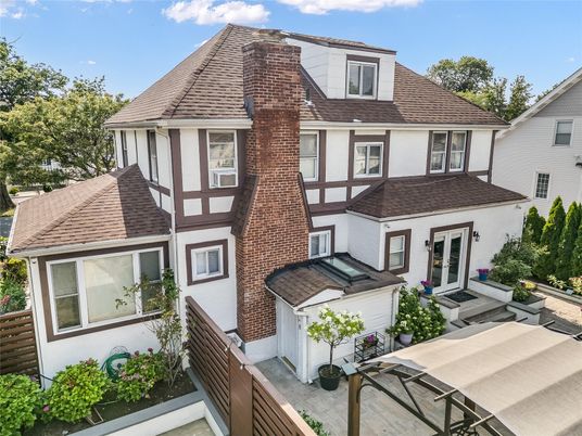 Exterior, Facade, Brick Facade, Tudor Revival