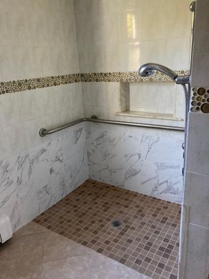 Bathroom, Interior, Marble Walls