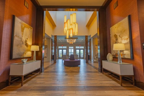 Chandelier, Interior, Pendant Lights, Recessed Lighting, Wood Texture Flooring