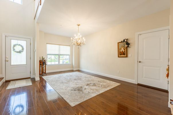Chandelier, Interior, Wood Texture Flooring