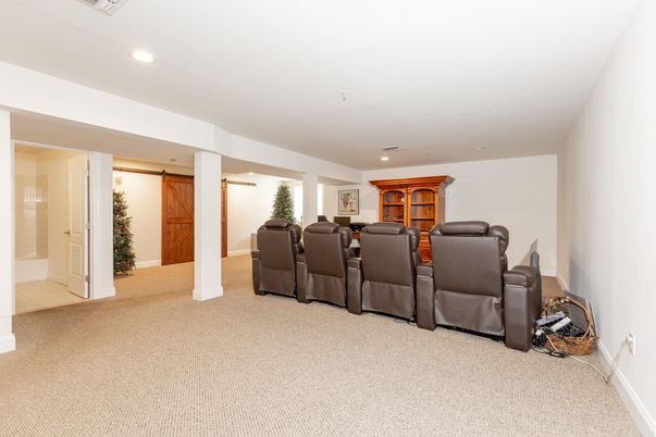 Home Theatre Room, Interior, Recessed Lighting, Theatre Room