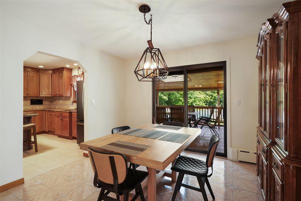 Dining room, Interior, Kitchen, Pendant Lights, Recessed Lighting