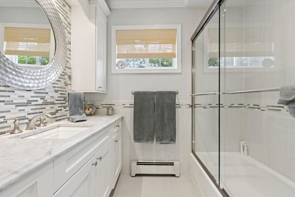 Bathroom, Glass Shower, Interior