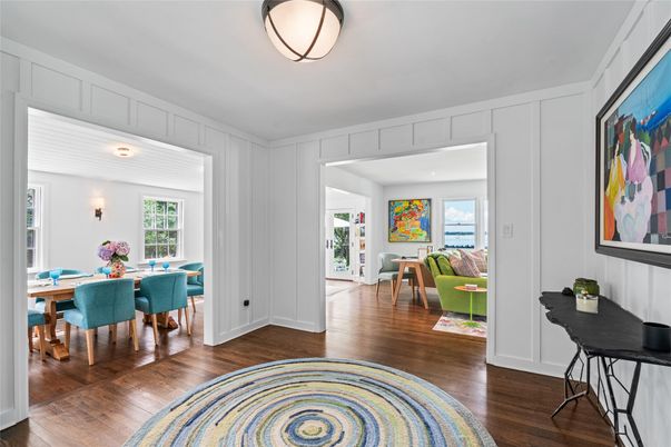 Dining room, Interior, Water, Wood Texture Flooring